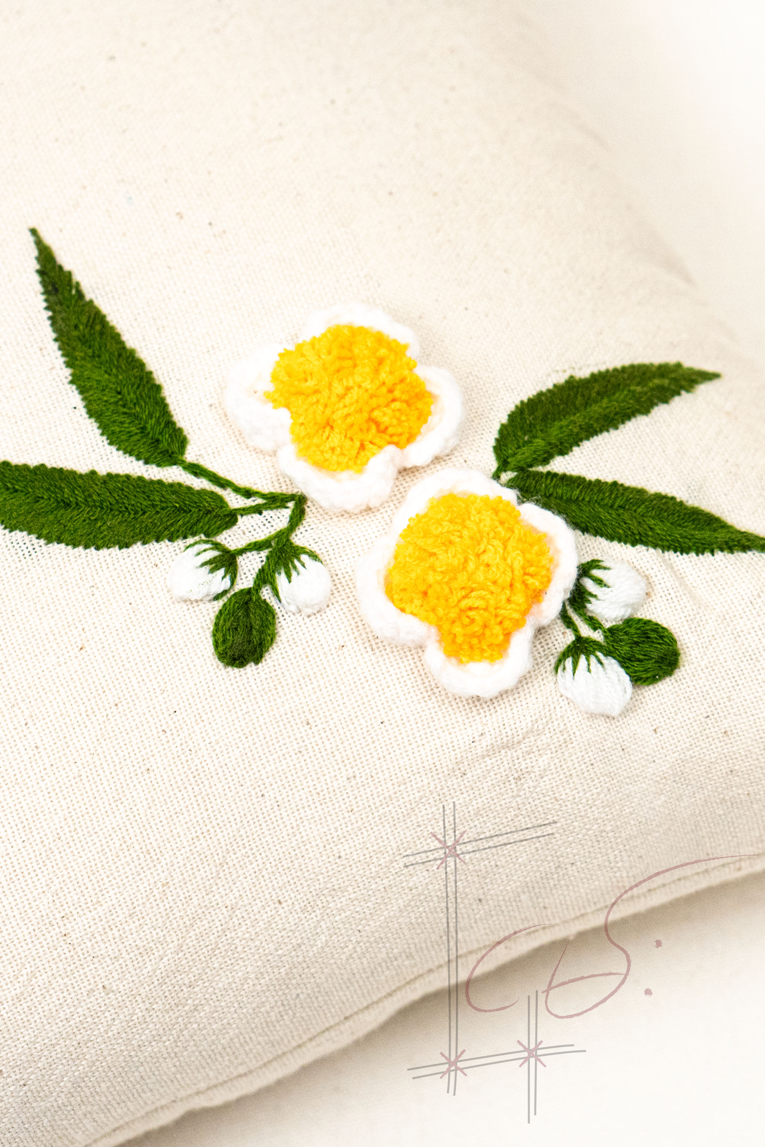 Saffron Spring Cushion Cover